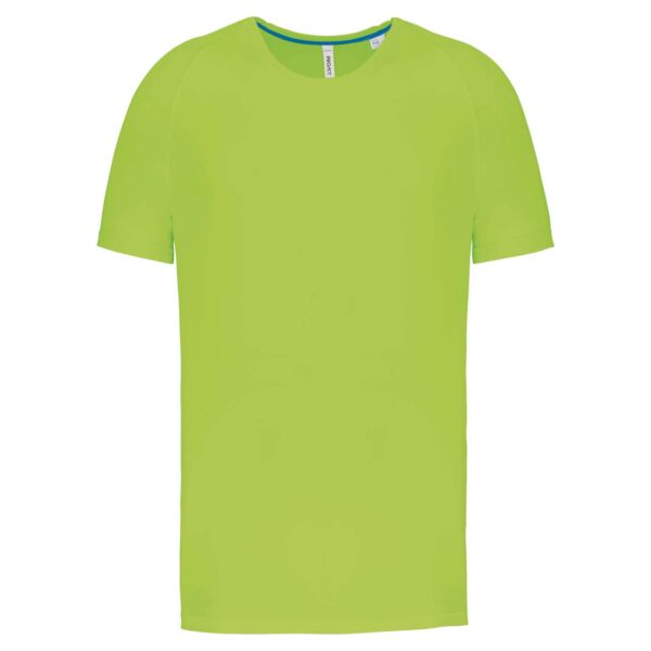 Lime Proact MEN'S RECYCLED ROUND NECK SPORTS T-SHIRT Sport