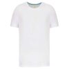 White Proact MEN'S RECYCLED ROUND NECK SPORTS T-SHIRT Sport