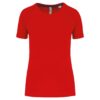 Red Proact LADIES' RECYCLED ROUND NECK SPORTS T-SHIRT Sport